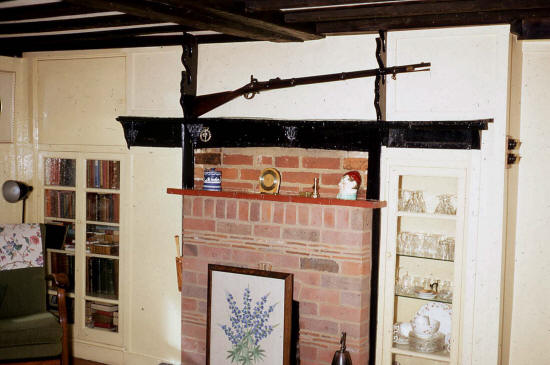 Spit Rack above the fireplace Little Cottage Frieth Bucks UK